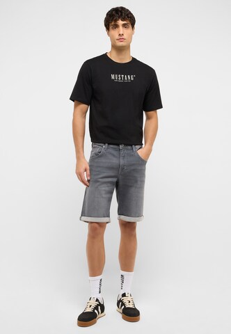 MUSTANG Slimfit Jeans in Schwarz: Vorderseite