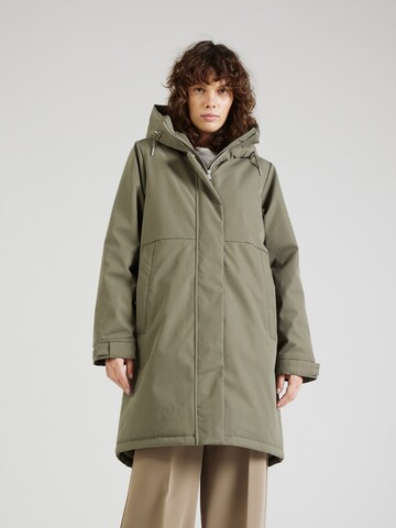 Parka mi-saison 'Story' MAKIA en vert : devant