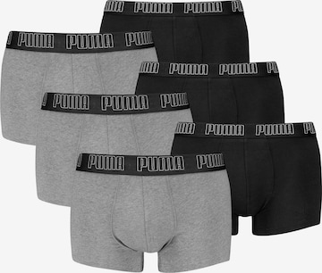 PUMA Boxerky – šedá: přední strana
