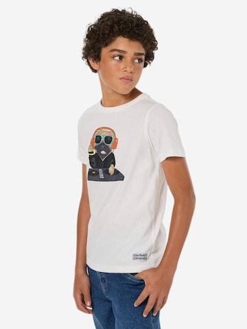 Denim Factory - Camiseta 'San Diego' en blanco