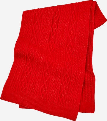 EDITED Scarf 'Olena' in Red: front