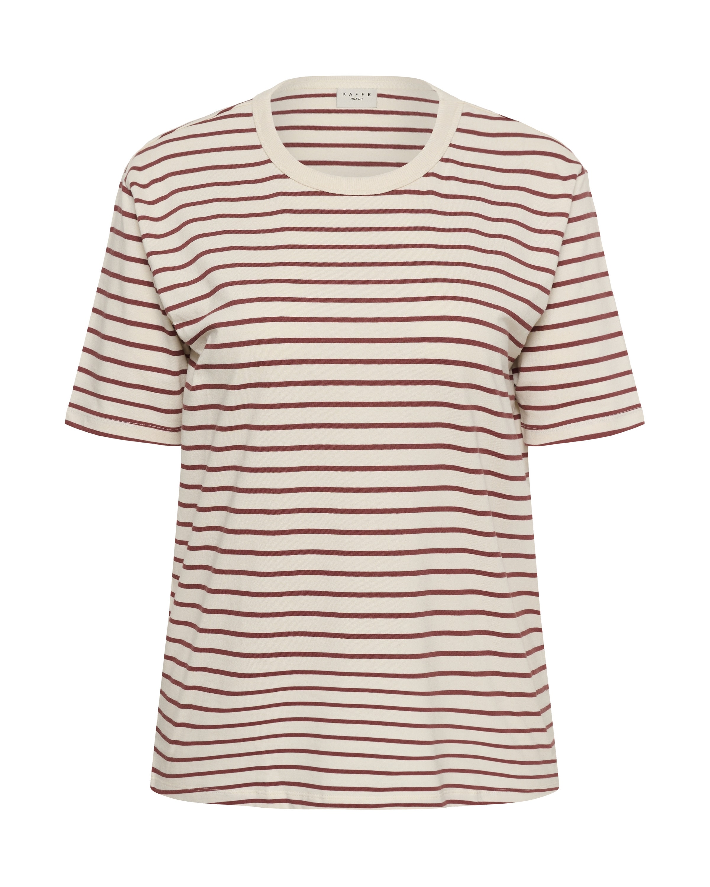 KAFFE CURVE - Camiseta 'KCWinni' en blanco: frente