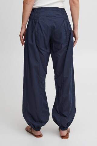 PULZ Jeans Tapered Hose 'Jill' in Blau