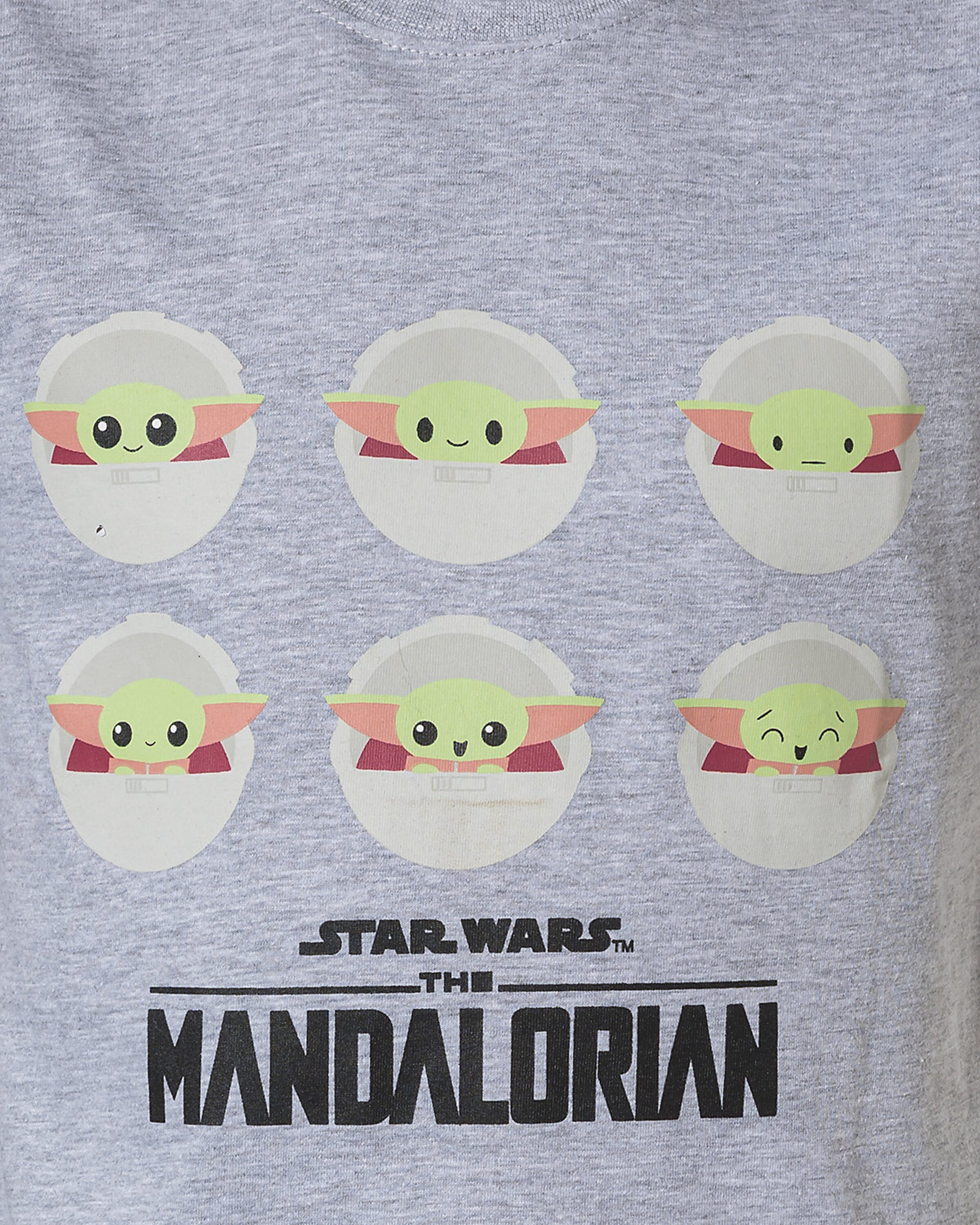 Kinder Teens (Gr. 140-176) STAR WARS Shirt in Graumeliert - QG42469 Kinder Teens (Gr. 140-176) STAR WARS Shirt in Graumeliert - QG42469