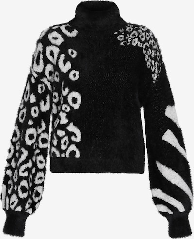 Megztinis iš myMo ROCKS, spalva – juoda / balta, Prekių apžvalga