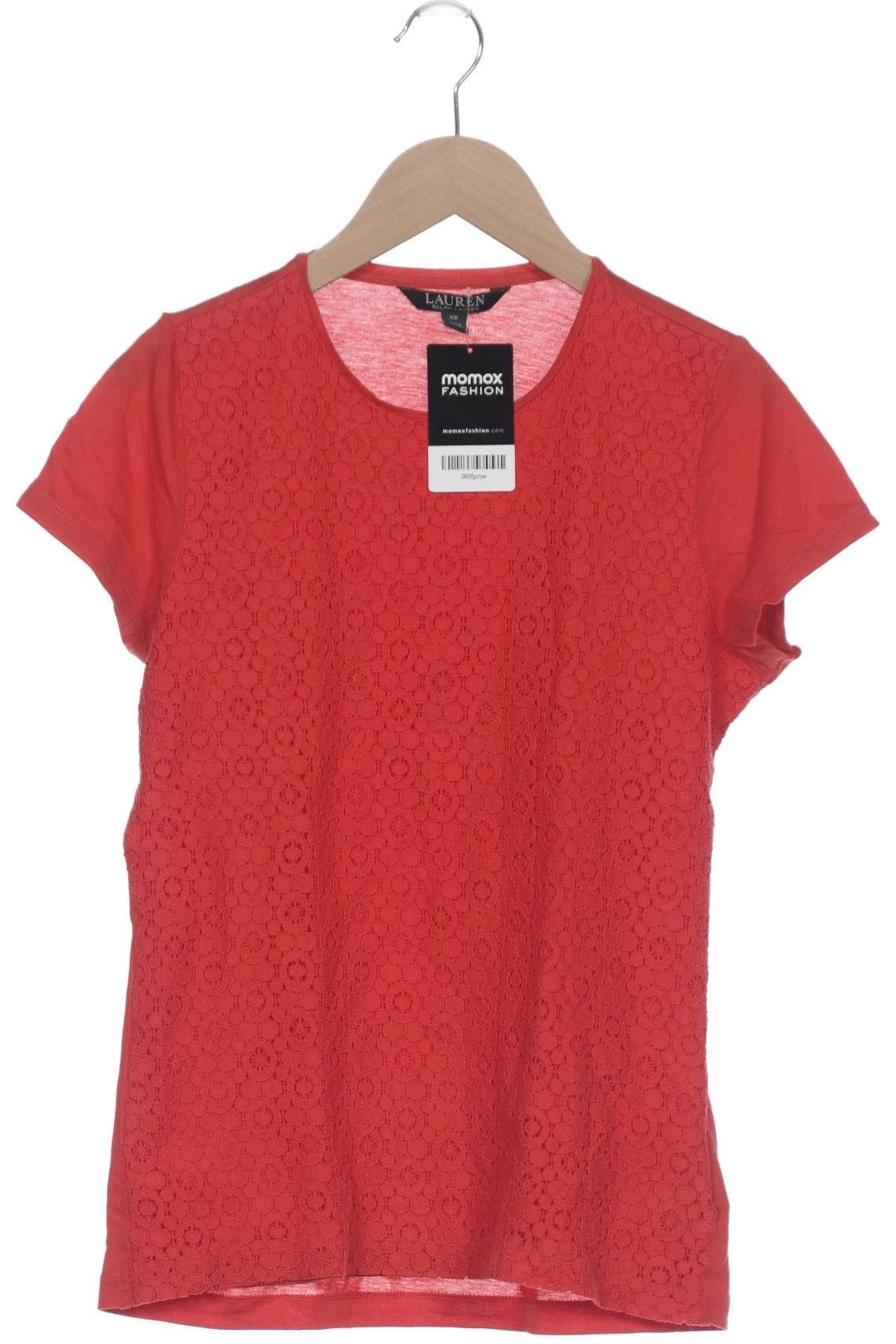Lauren Ralph Lauren T-Shirt XS in Rot: Vorderseite