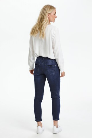 Cream Slimfit Jeans 'Holly' in Blauw