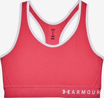 UNDER ARMOUR Sports Bra in Pink: front