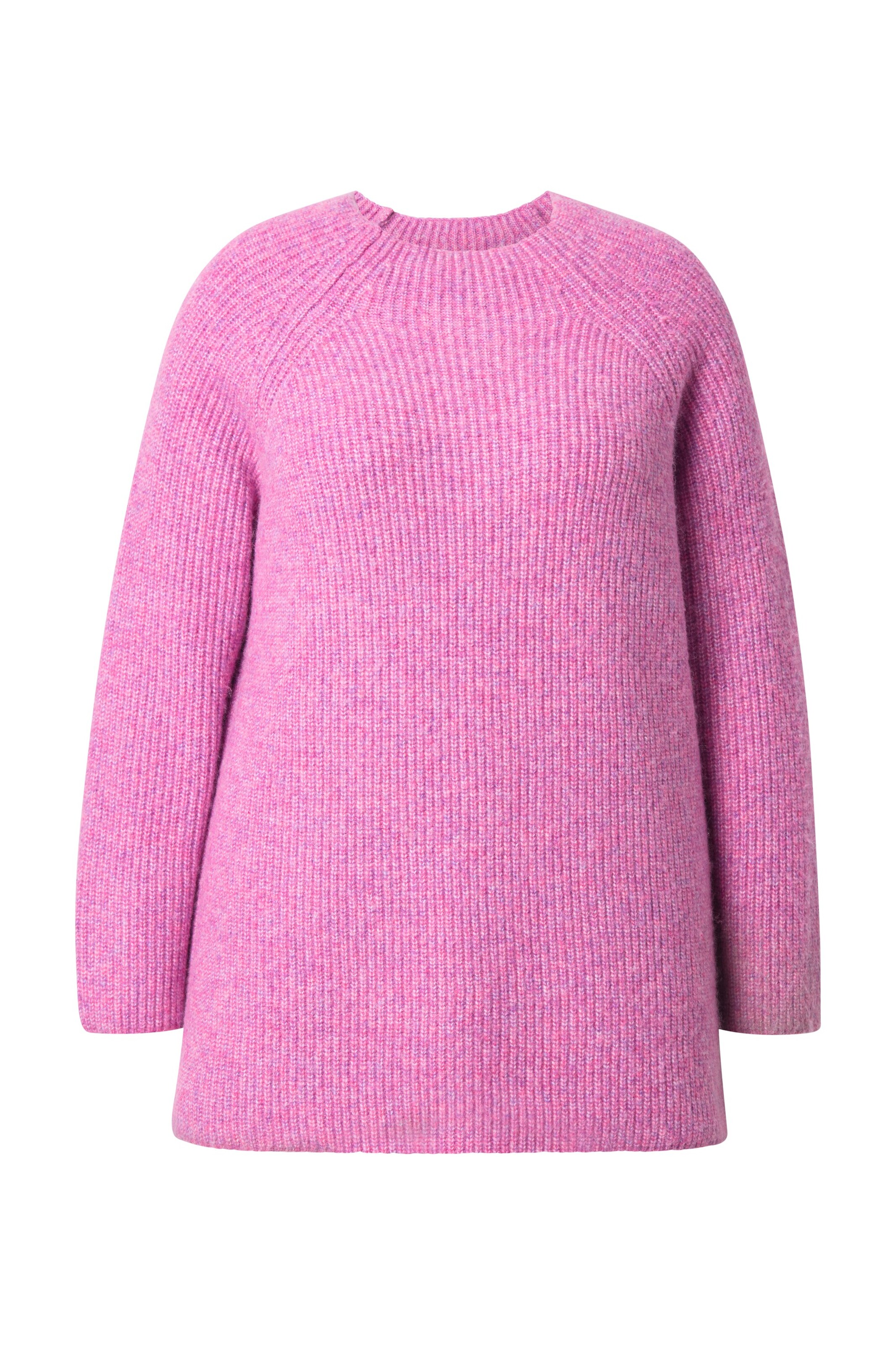 Ulla Popken Sweater in Pink: front