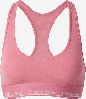 Calvin Klein Underwear Bralette Bra in Pink: front