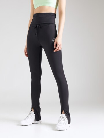 ADIDAS BY STELLA MCCARTNEY Skinny Sports trousers in Black: front