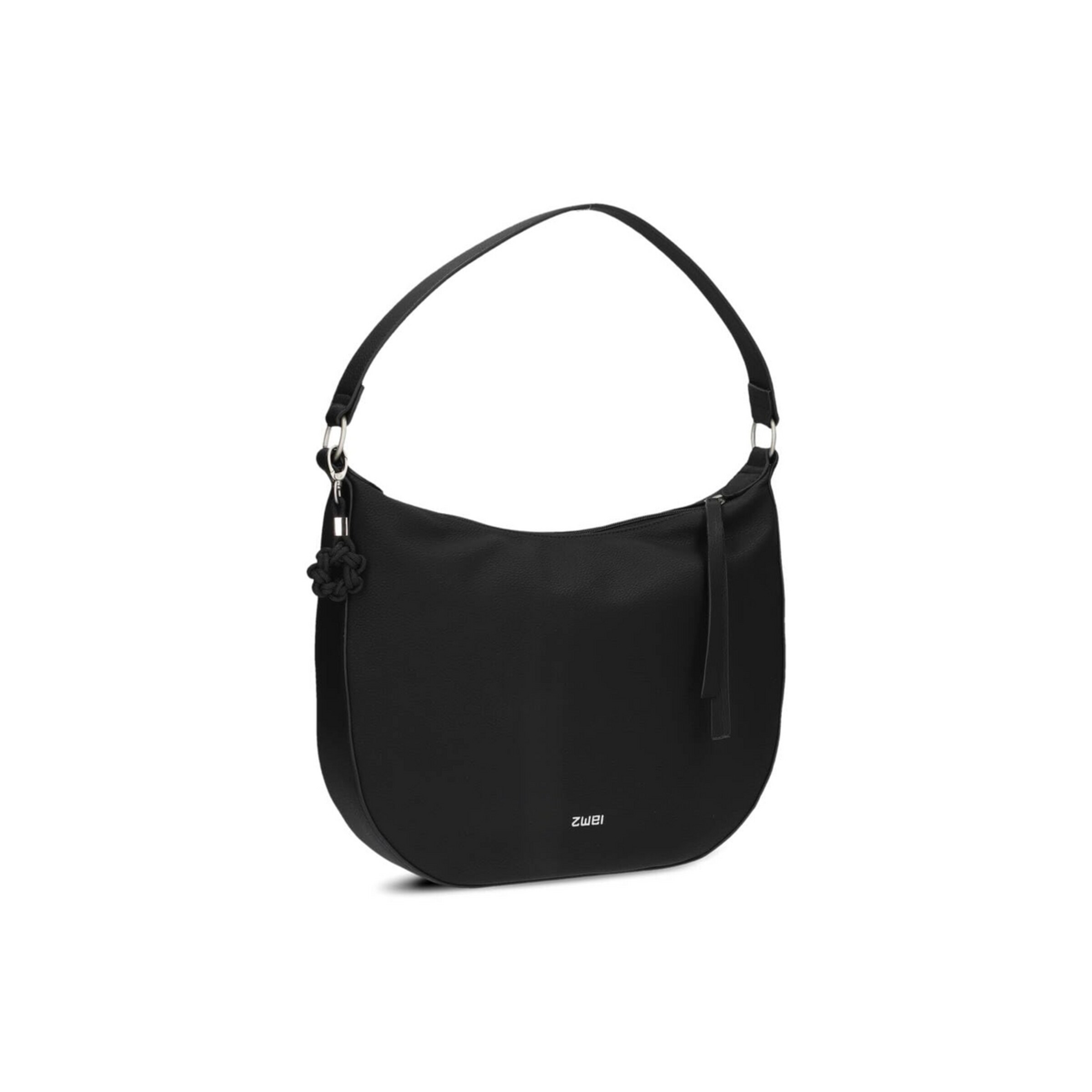 ZWEI Schultertasche 'Yuna' in Schwarz