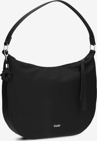 ZWEI Shoulder Bag 'Yuna' in Black