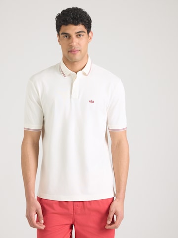 ARMANI EXCHANGE Póló - bézs: elől