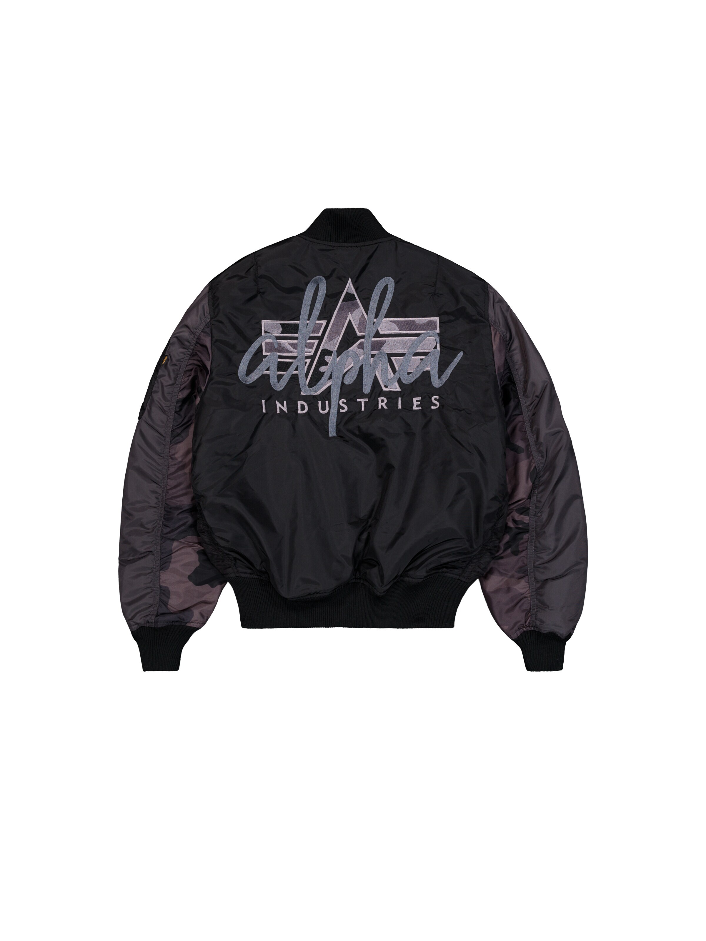 ALPHA INDUSTRIES Between-Season Jacket 'MA-1' in Black
