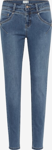 Jean 'Amalie' Cream en bleu : devant
