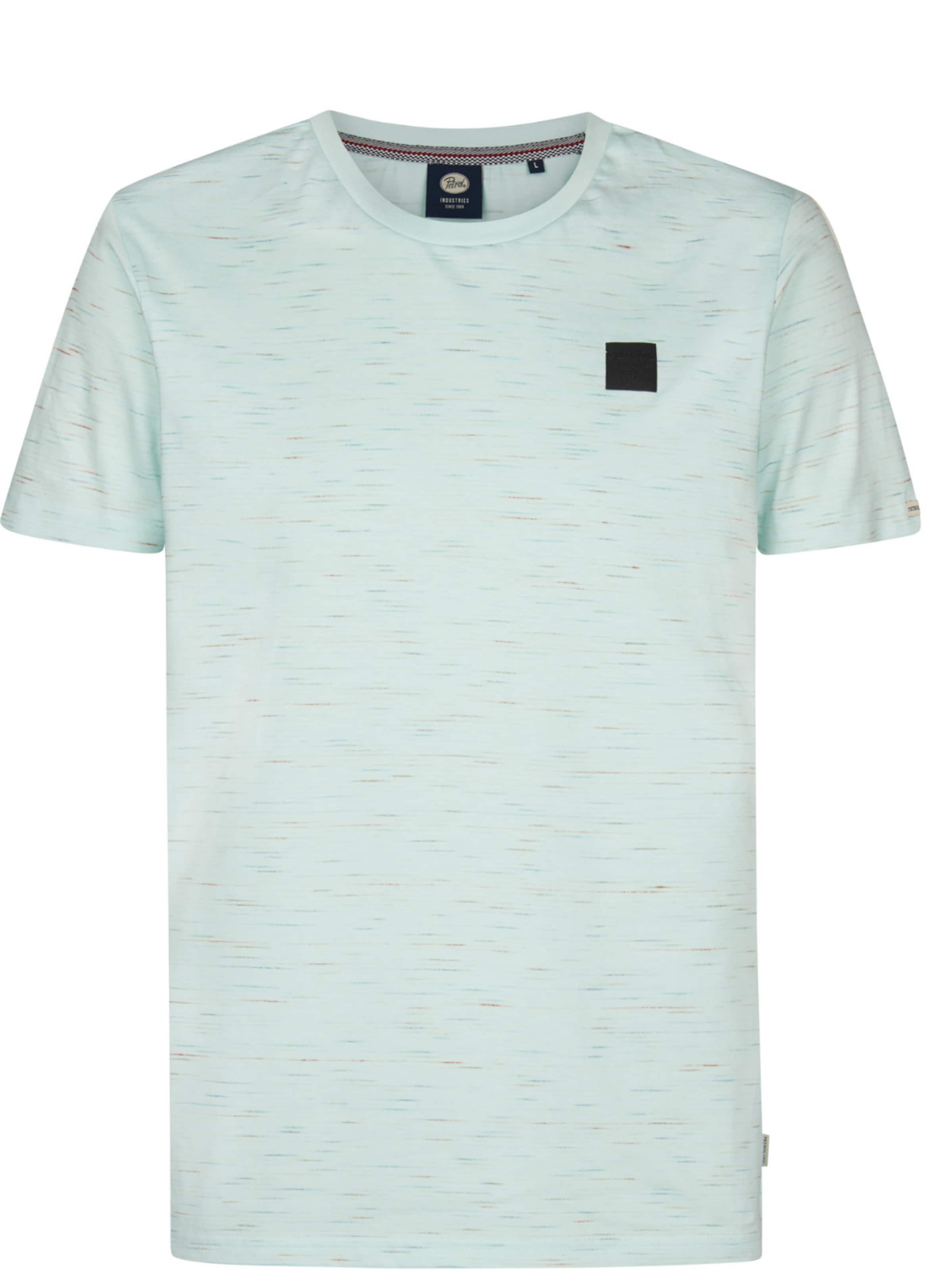 PETROL Shirt 'Petrol Industries - Heren t-shirt' in XXXL in de kleur Groen, Productweergave