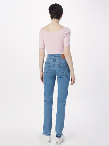 LEVI'S ® Regular Jeans '724 Twisted Inseam' in Blauw