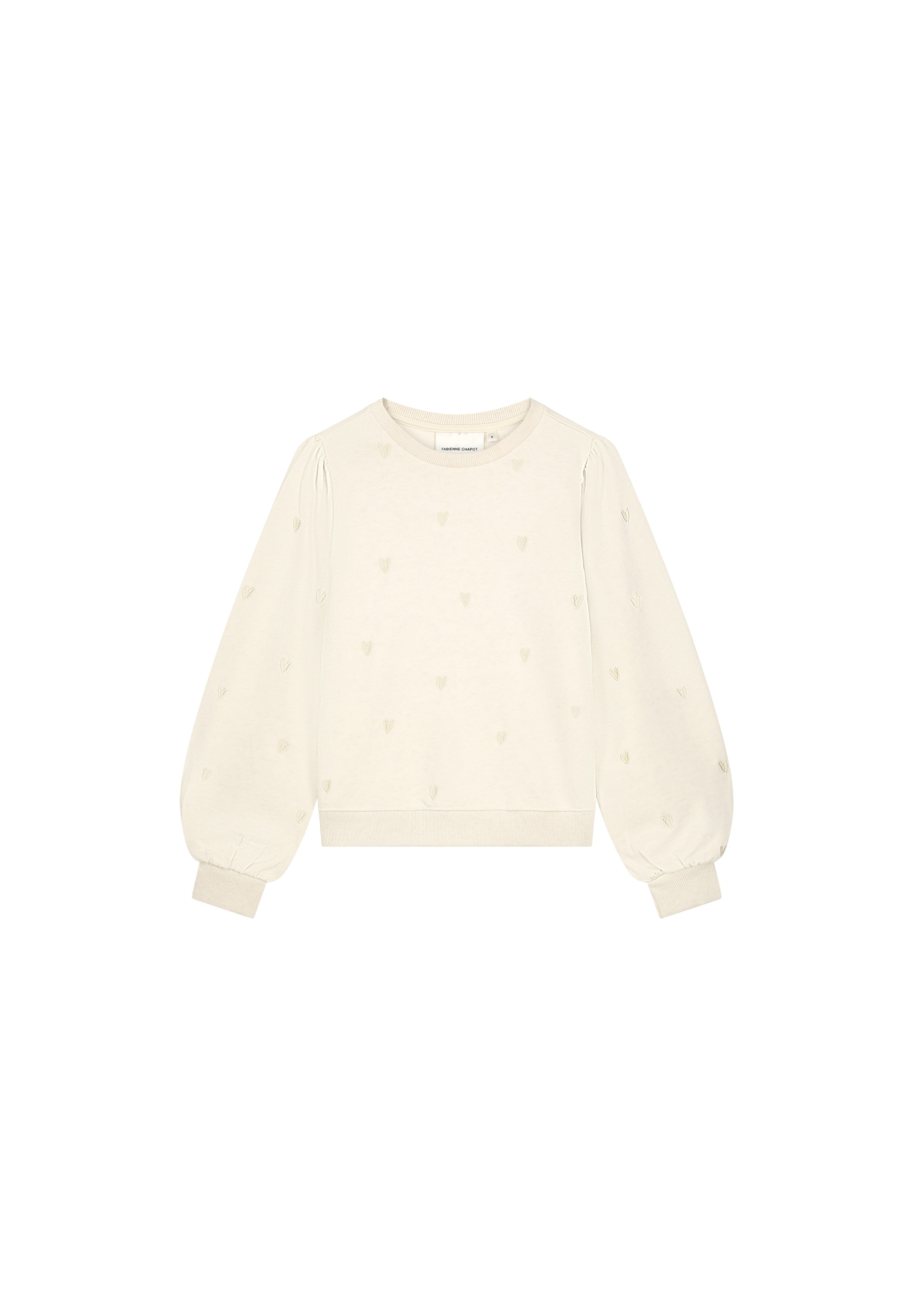 Fabienne Chapot Sweatshirt in Beige: voorkant