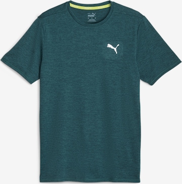 PUMA Functioneel shirt 'Run Favourite Heather' in Groen: voorkant