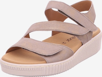 GABOR Sandale in Beige: Vorderseite