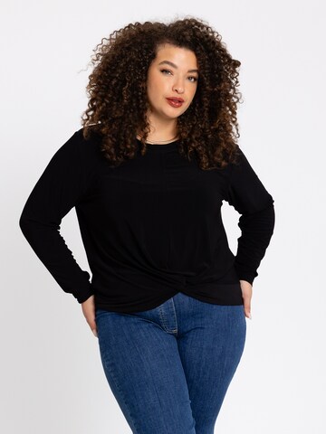 YOEK Shirt in Zwart: voorkant