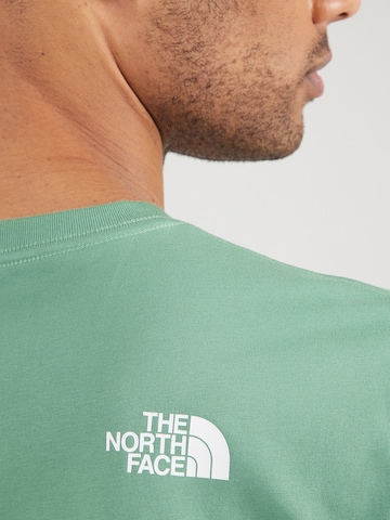 THE NORTH FACE Póló 'EVOLUTION HALF DOME' - zöld