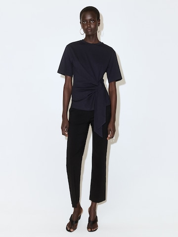 T-shirt 'LAZO' MANGO en bleu