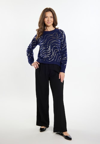 Pull-over 'Nowles' usha BLACK LABEL en bleu