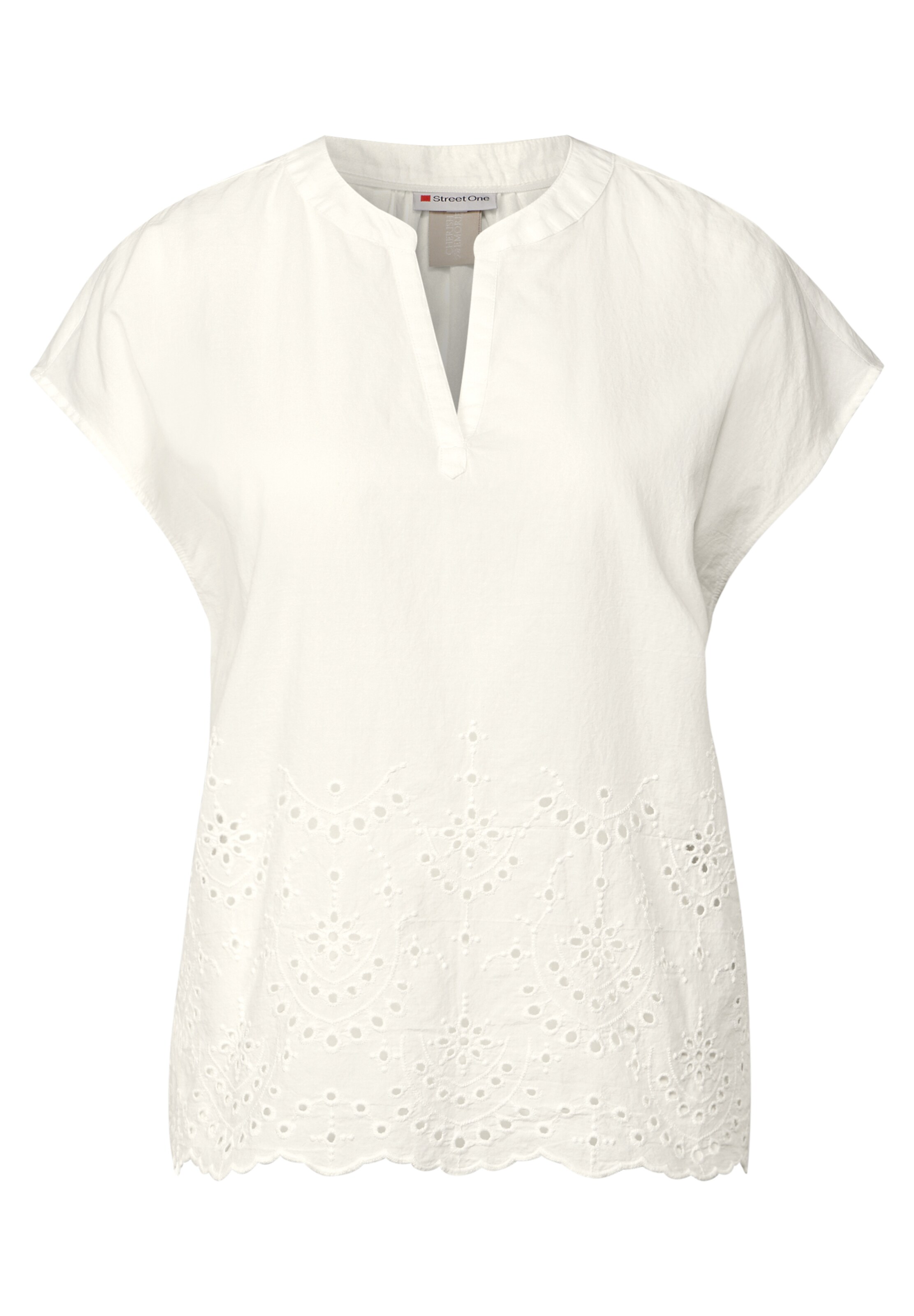 STREET ONE Bluse in Weiß: Vorderseite