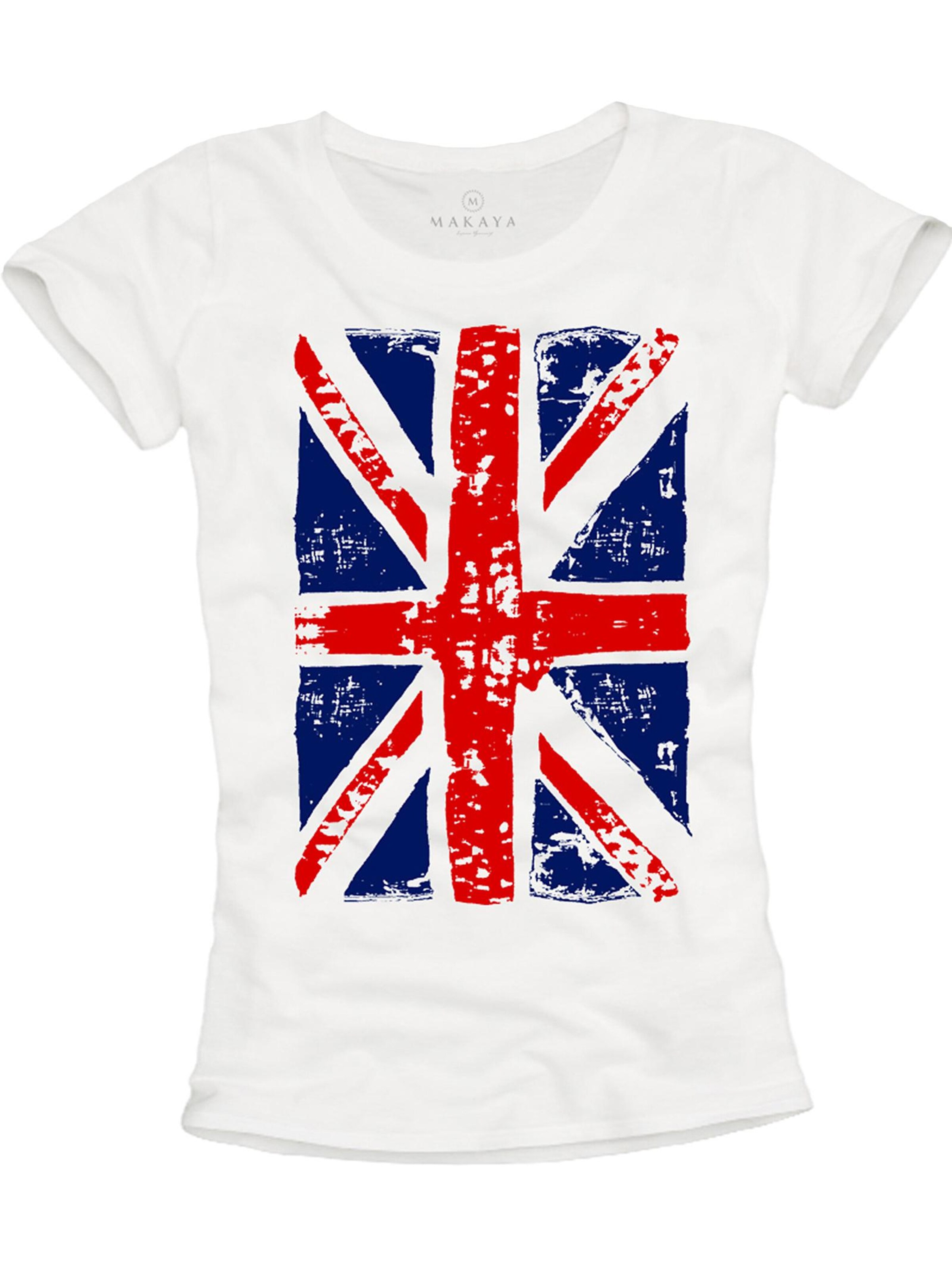 MAKAYA Shirt‌ in Weiß: Vorderseite