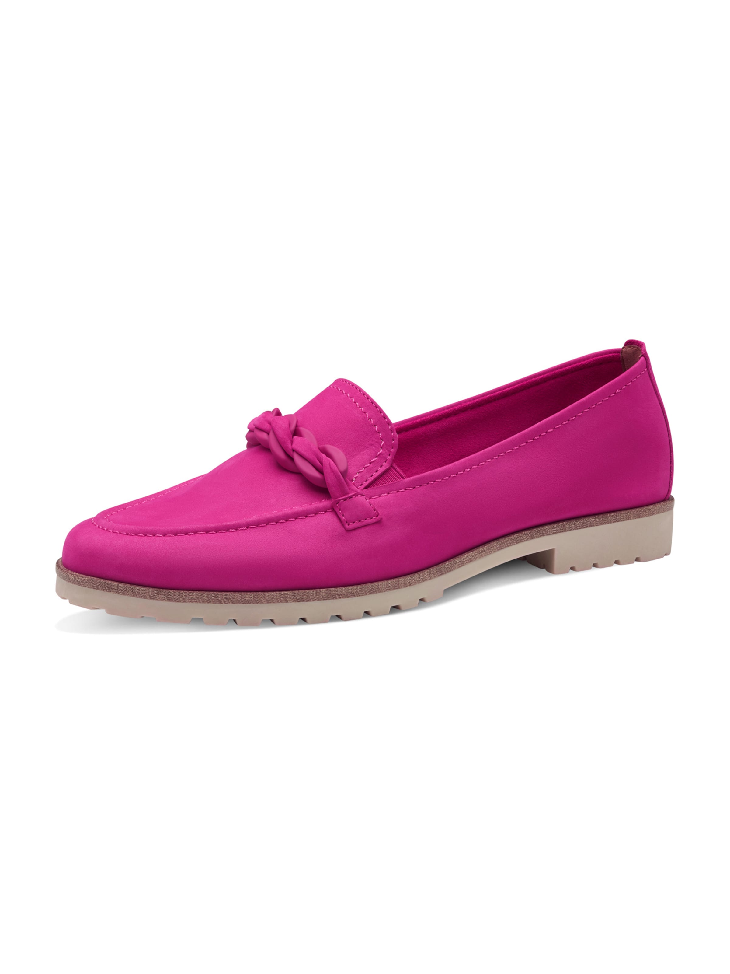 Tamaris Slip-ons in Pink: front