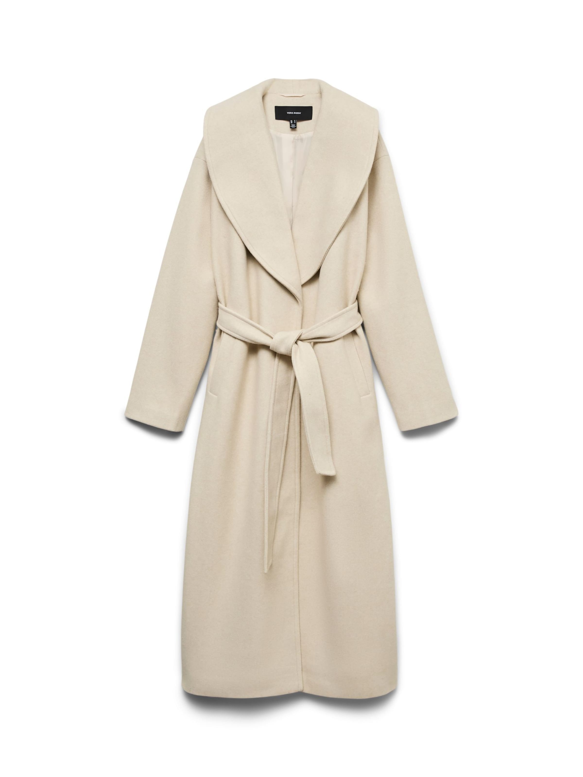 VERO MODA Between-seasons coat in Beige: front