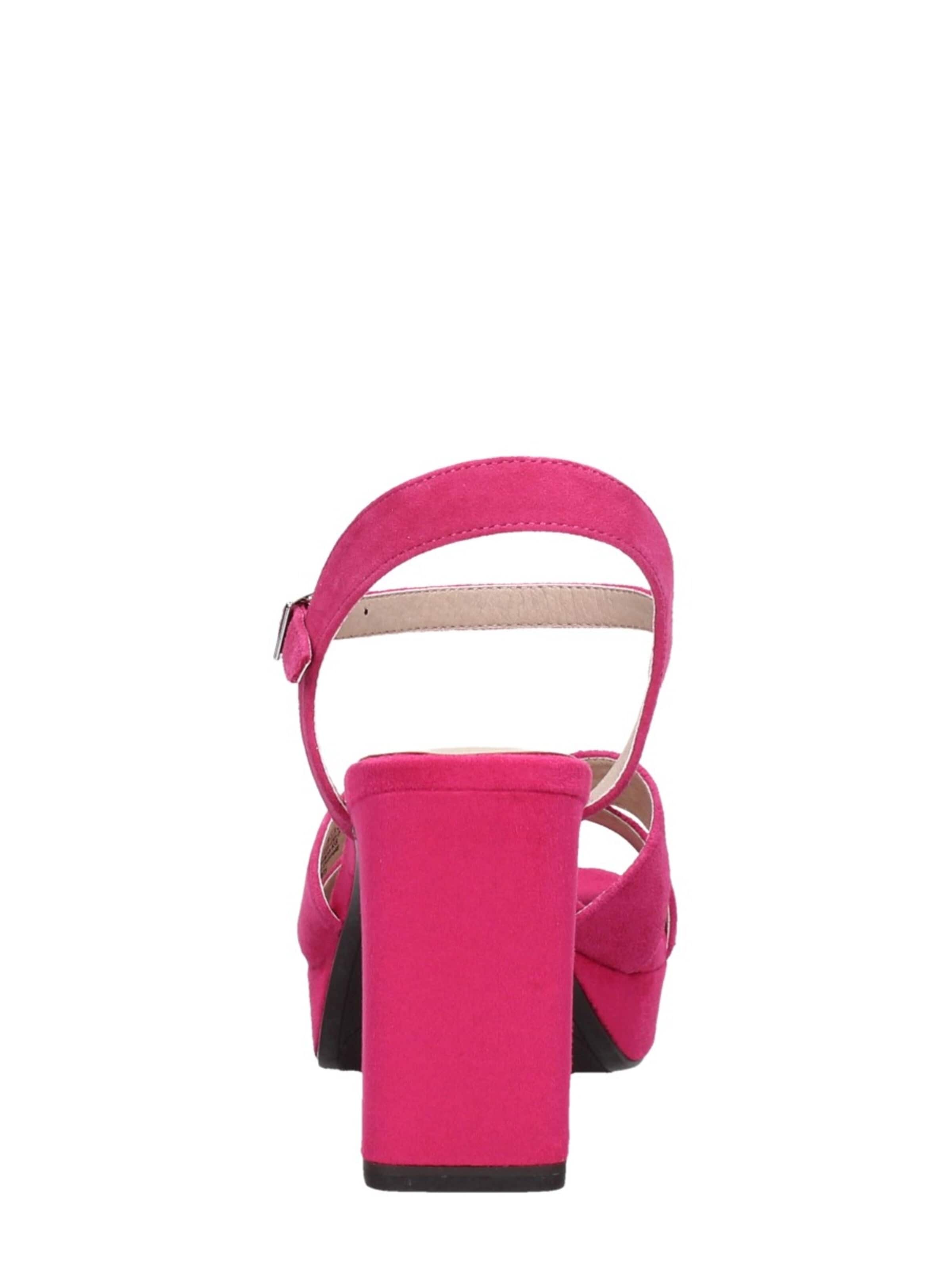 Tamaris Sandalen met riem 'Hak' in Roze