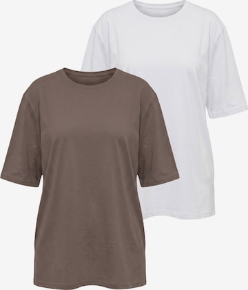 Ulla Popken Shirt in Brown: front
