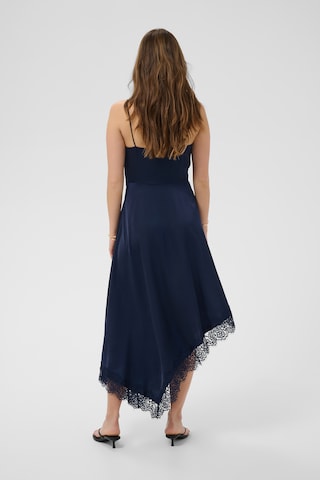 Cream Dress 'Astana' in Blue