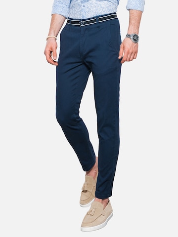 Regular Pantalon chino 'P156' Ombre en bleu