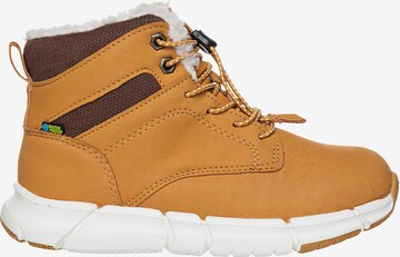 ZigZag Snow Boots 'Pumien' in Brown