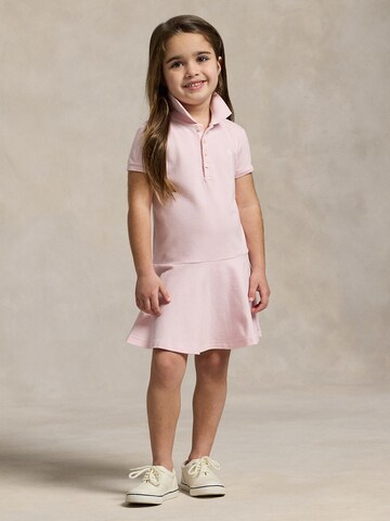 Polo Ralph Lauren Jurk in Roze: voorkant