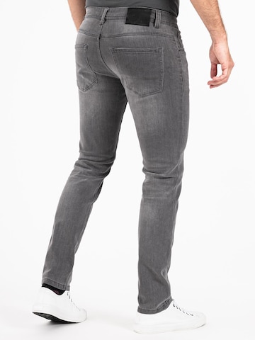 Peak Time Slimfit Jeans 'Mailand' in Grau