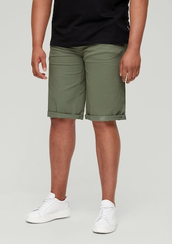 Coupe slim Pantalon s.Oliver en vert