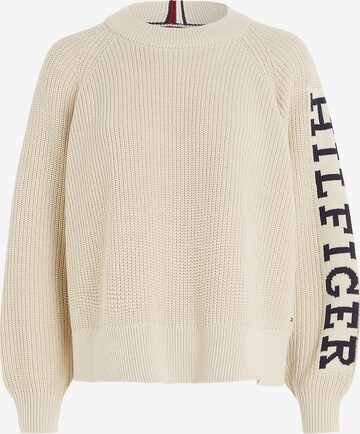 Pullover di TOMMY HILFIGER in beige: frontale