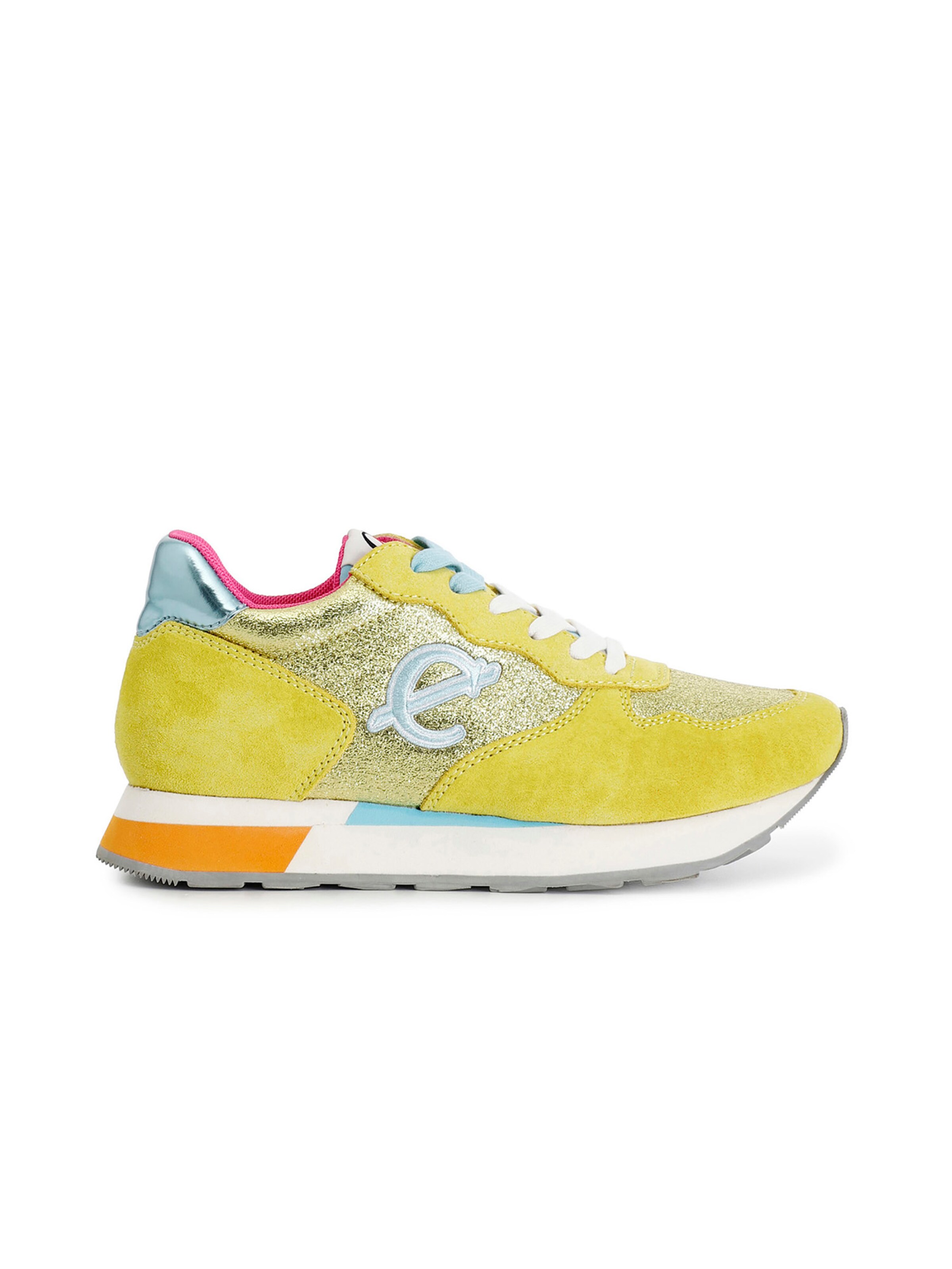 Sneaker bassa di CAFè NOIR in giallo