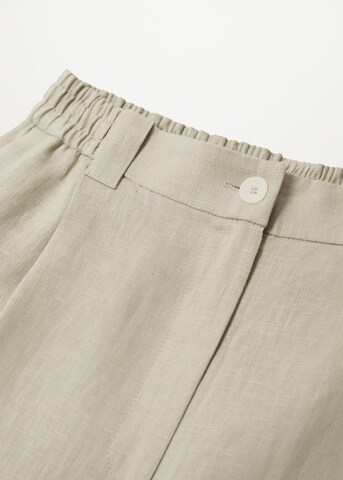 MANGO Regular Broek 'Clau' in Beige