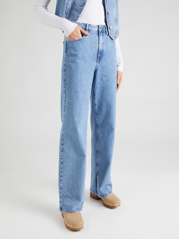 JAN 'N JUNE Bootcut Jeans 'SELENE' i blå: forside