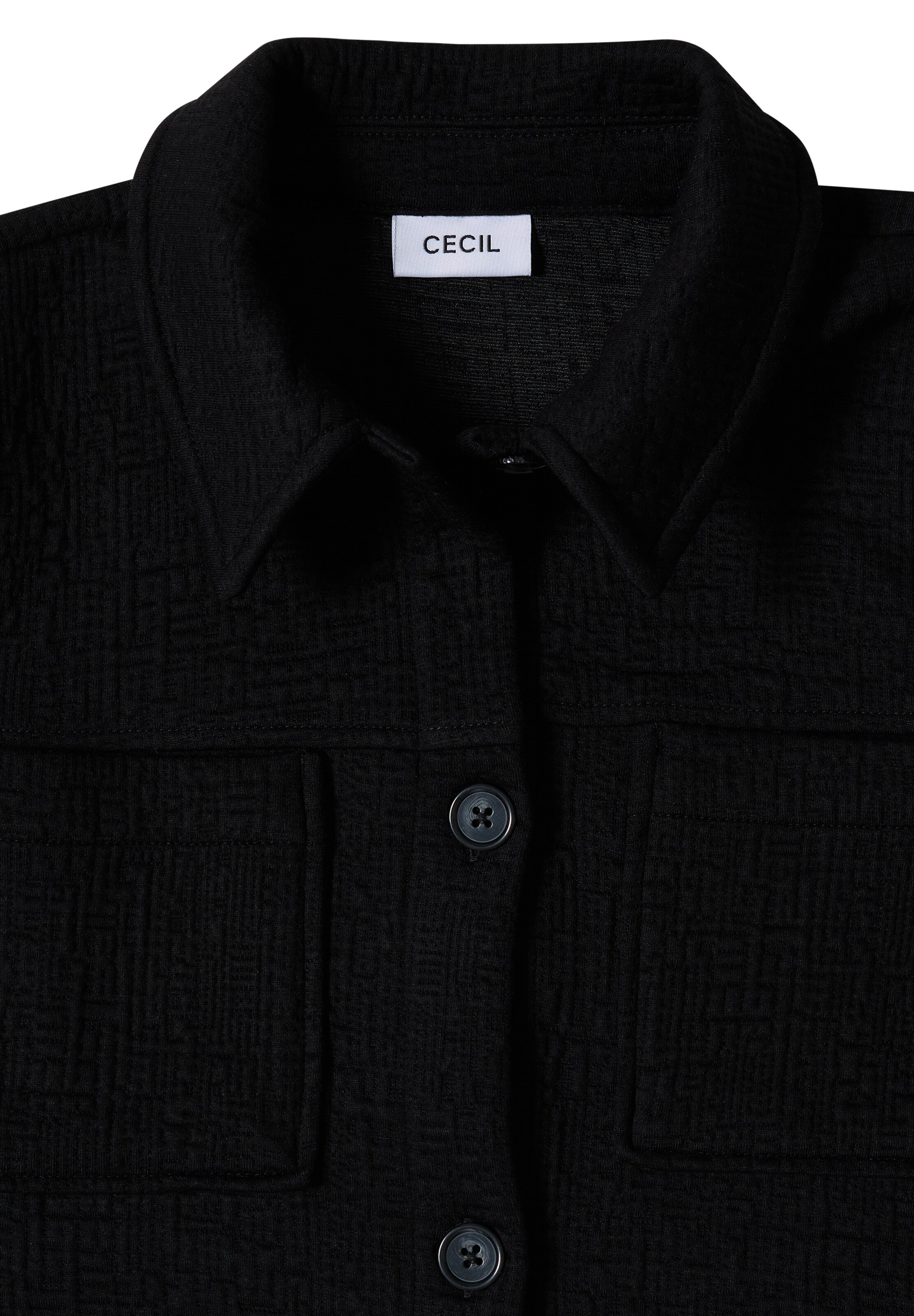 CECIL Jacke in Schwarz