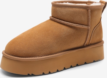 Boots 'DREAM PAIRS Klassische stiefel für Damen' di Dream Pairs in marrone: frontale