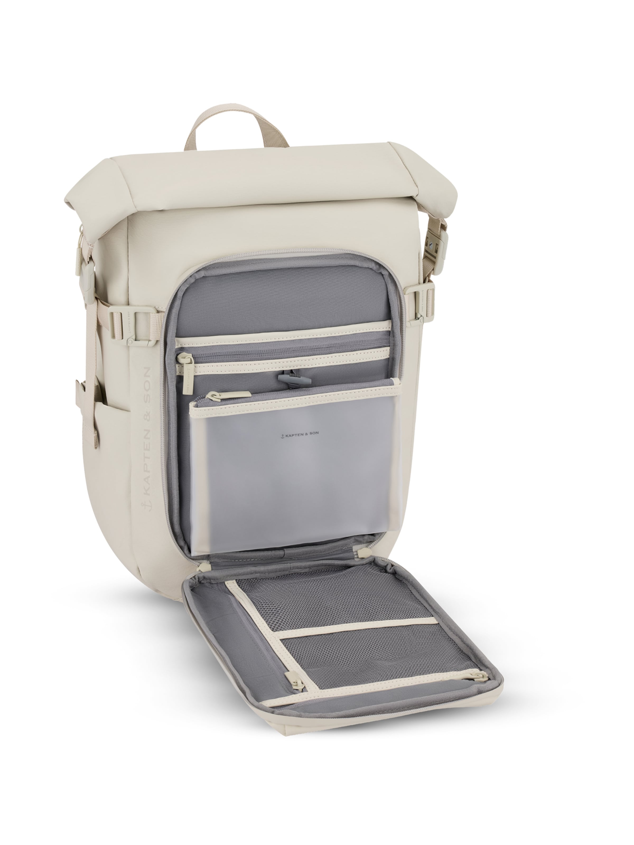Kapten & Son Backpack 'Lisbon Small' in Beige