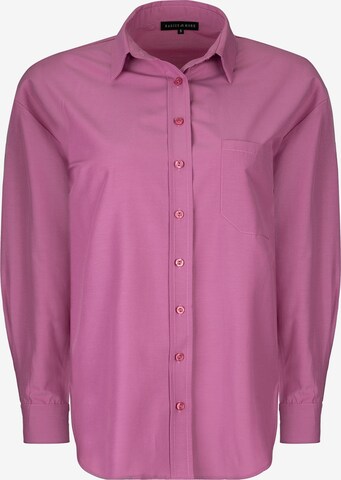 Basics and More Blouse 'Rhianna' in Pink: front