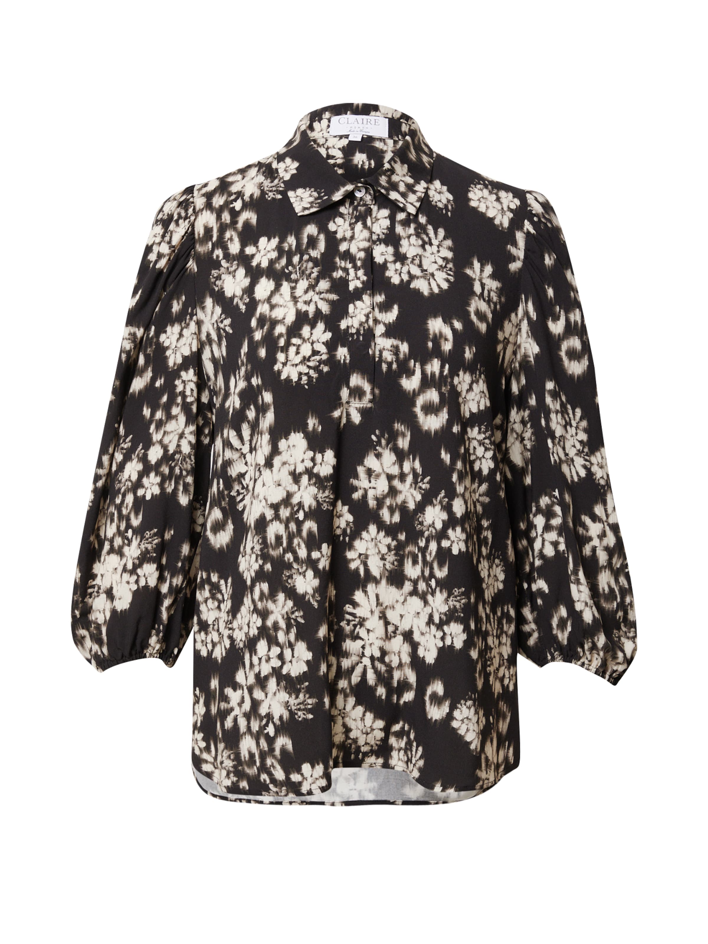 Claire Bluse 'Rima' in Schwarz: Vorderseite